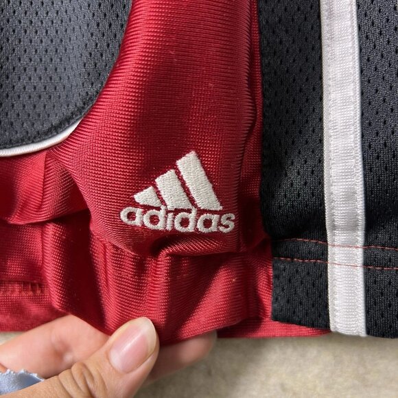 Adidas Dazzle Mesh Gym Shorts Mens Medium Black Athletic Basketball Y2K - Picture 10 of 15